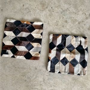 Cowhide Pillow cases